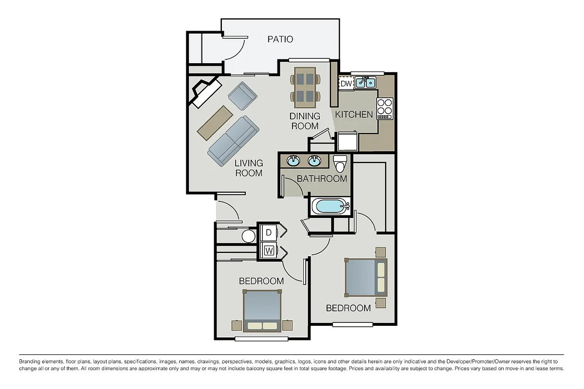 Floor plan Plan 2B