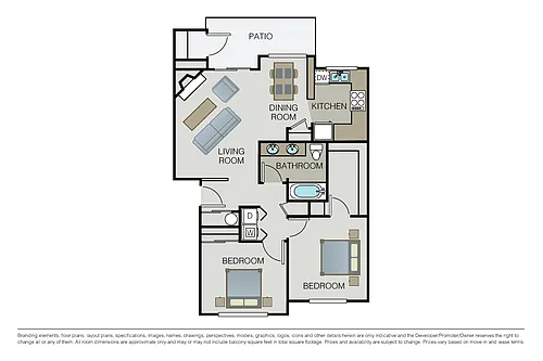 Floor plan Plan 2B