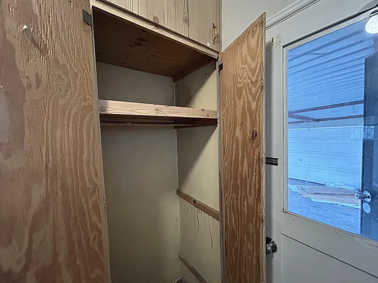 Dedicated Pantry with closet in laundry room