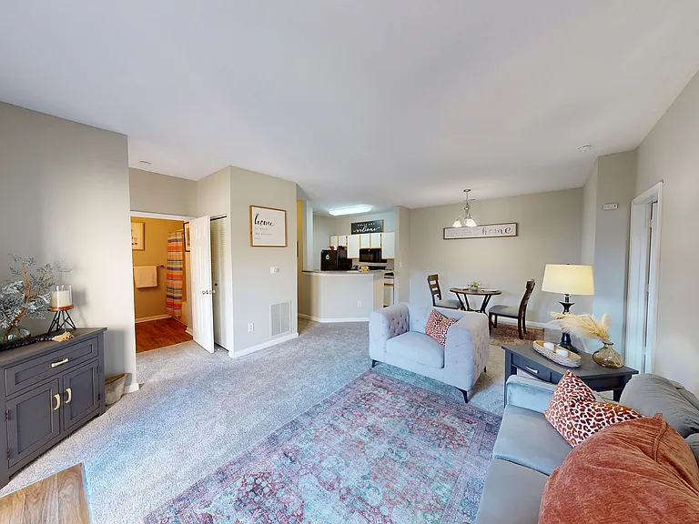 This open-concept space is made for everyday living, from gathering to relaxing to cooking.