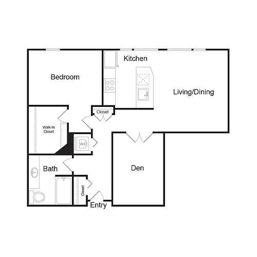 Floor plan OB 1.4-Den