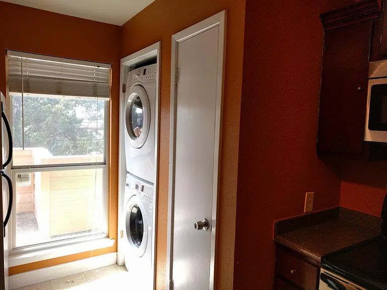 Pantry next to washer/dryer