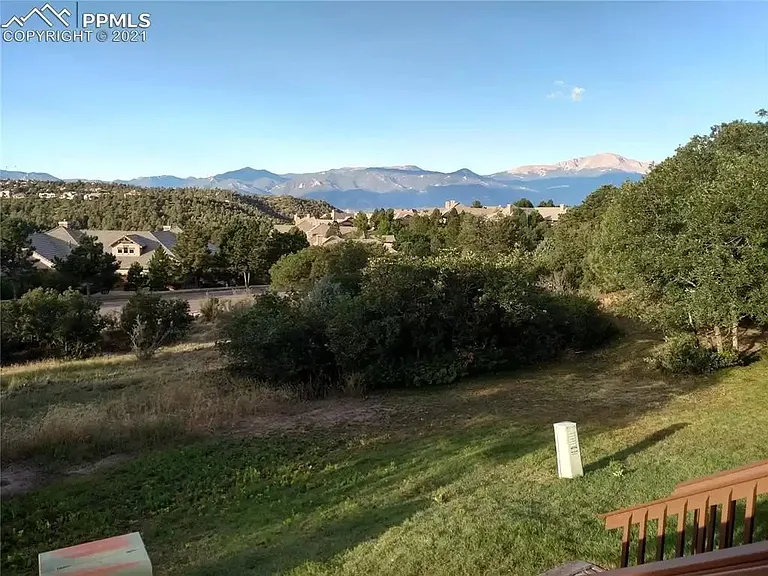 View from back deck