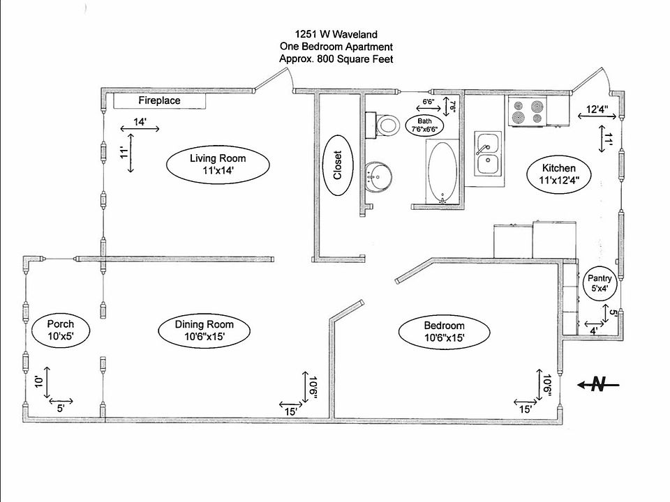 1st image of 1249-55 W Waveland Ave #1253-3