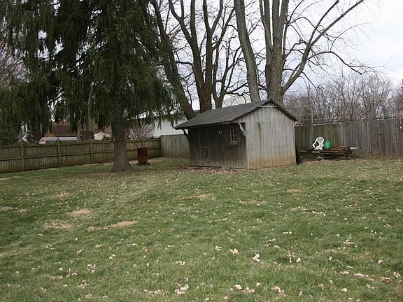 Great big backyard with privacy fence!