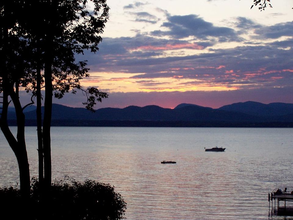 Sunset from the backyard