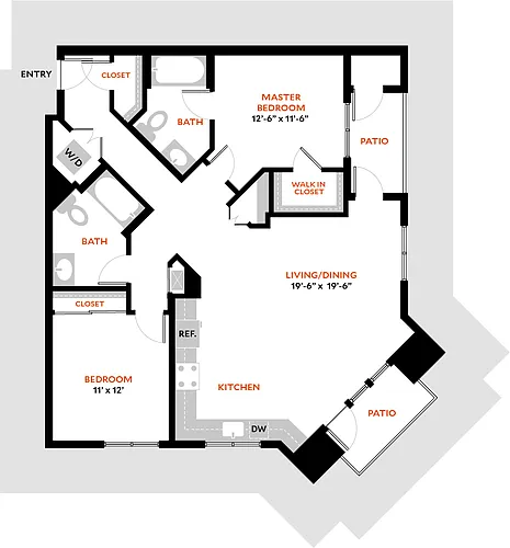 Floor plan Plan 2K