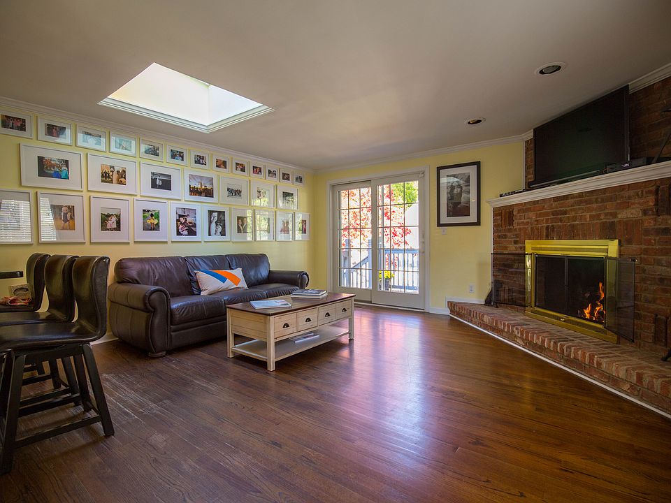 sun drenched living room