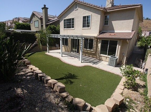 Beautiful private low maintenance backyard
