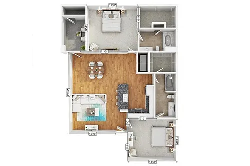 Floor plan B2