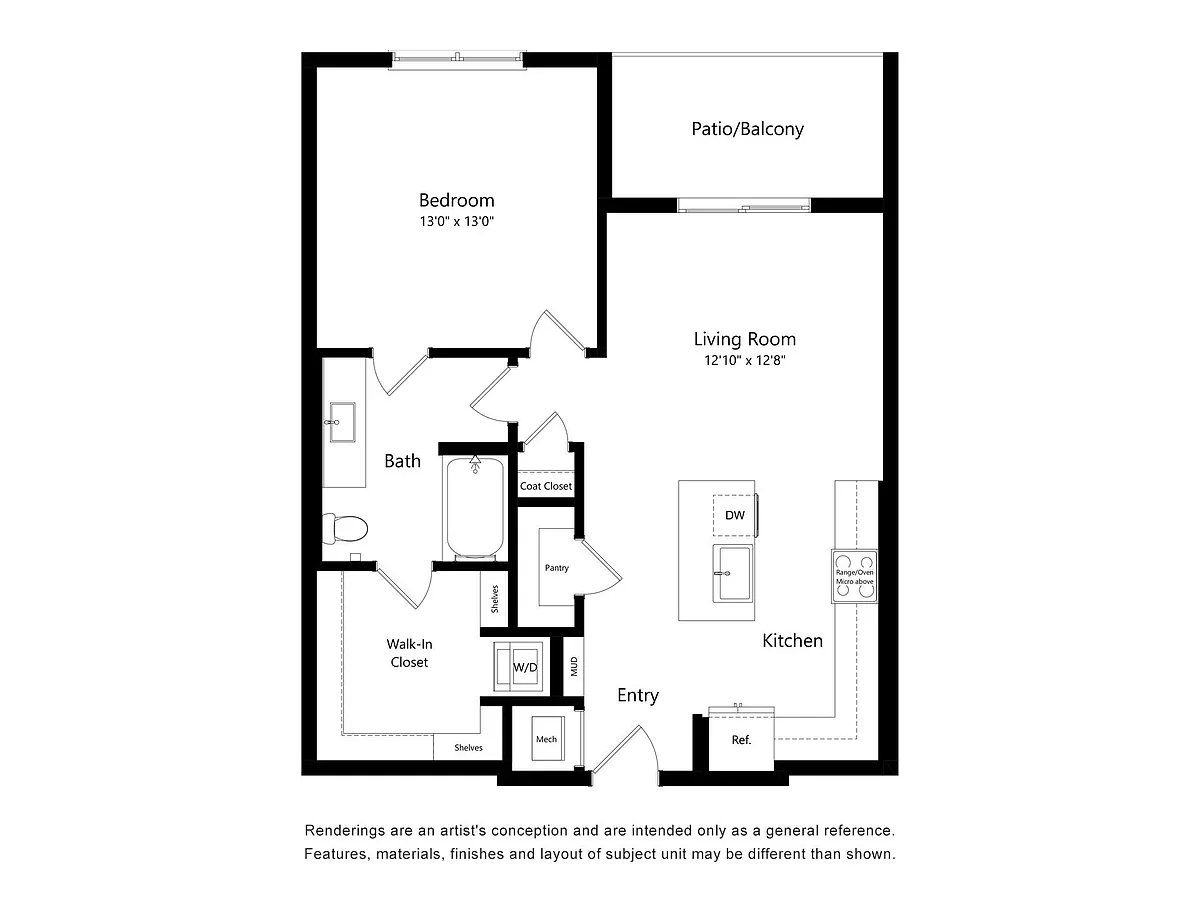 Floor plan A21