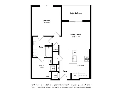 Floor plan A21
