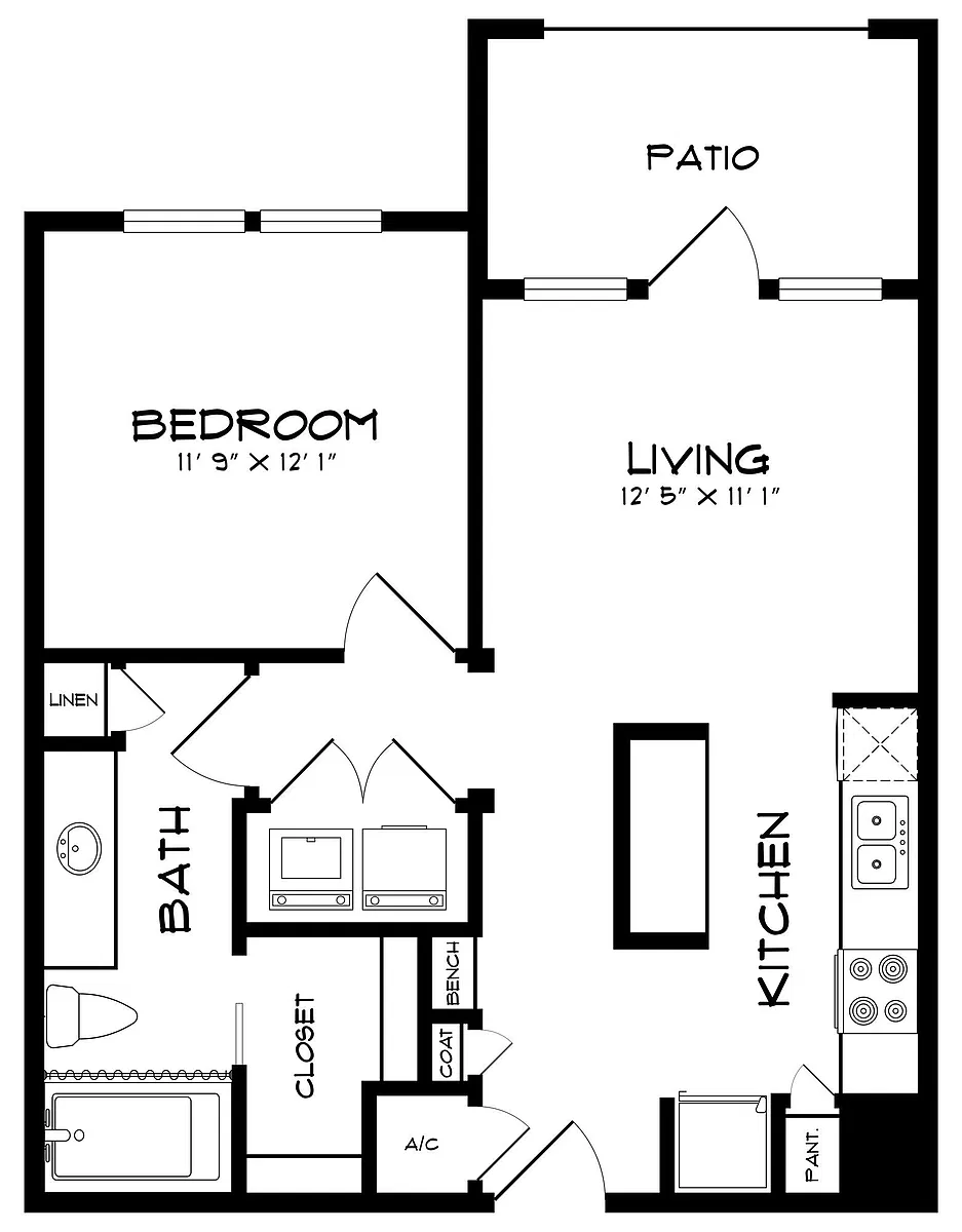 Floor plan A1