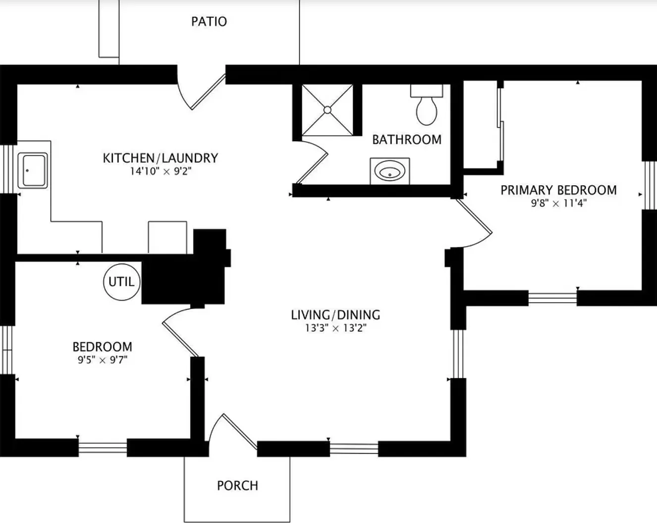 2 bed, 600 sqft, $1,250 — Photo 2