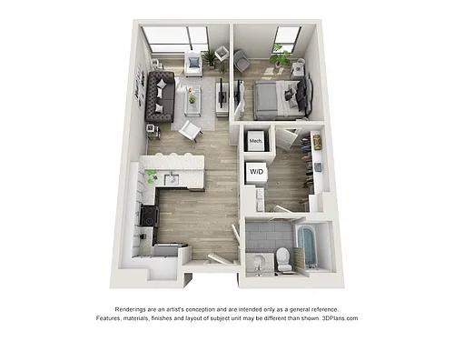 Floor plan The Belle