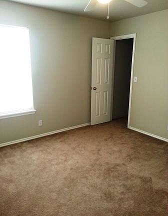 Bedroom with walk in closet