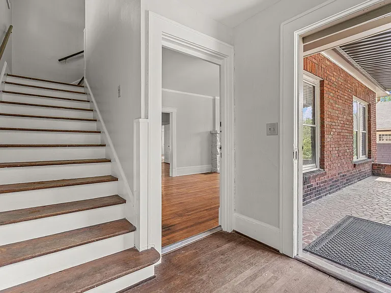 Common foyer. Stairs lead to the upstairs unit #2.