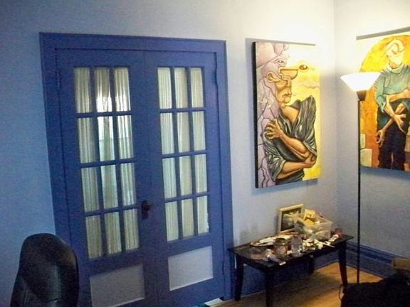 Doors to sunroom/porch