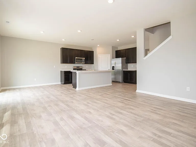 Spacious open concept