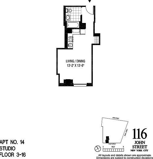 1st image of 116 John St APT 714