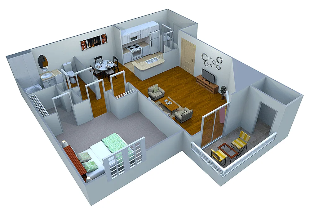 Floor plan Oakleaf