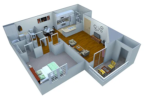 Floor plan Oakleaf Elite