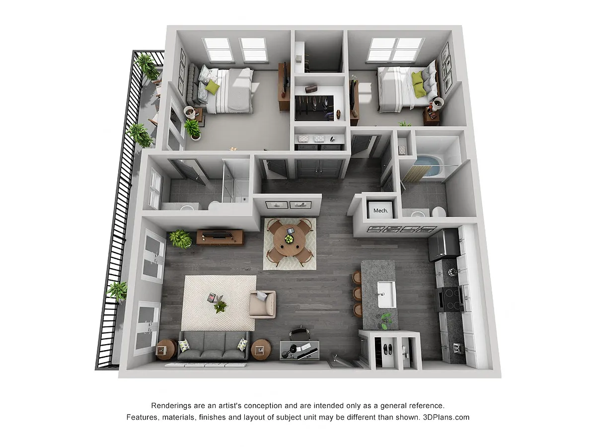 Floor plan 2A20