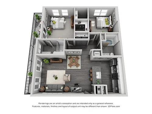 Floor plan 2A20
