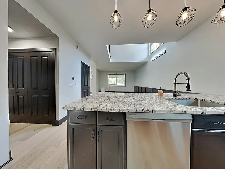 Kitchen and Living Area