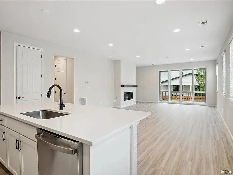 Another View of Kitchen and great Room