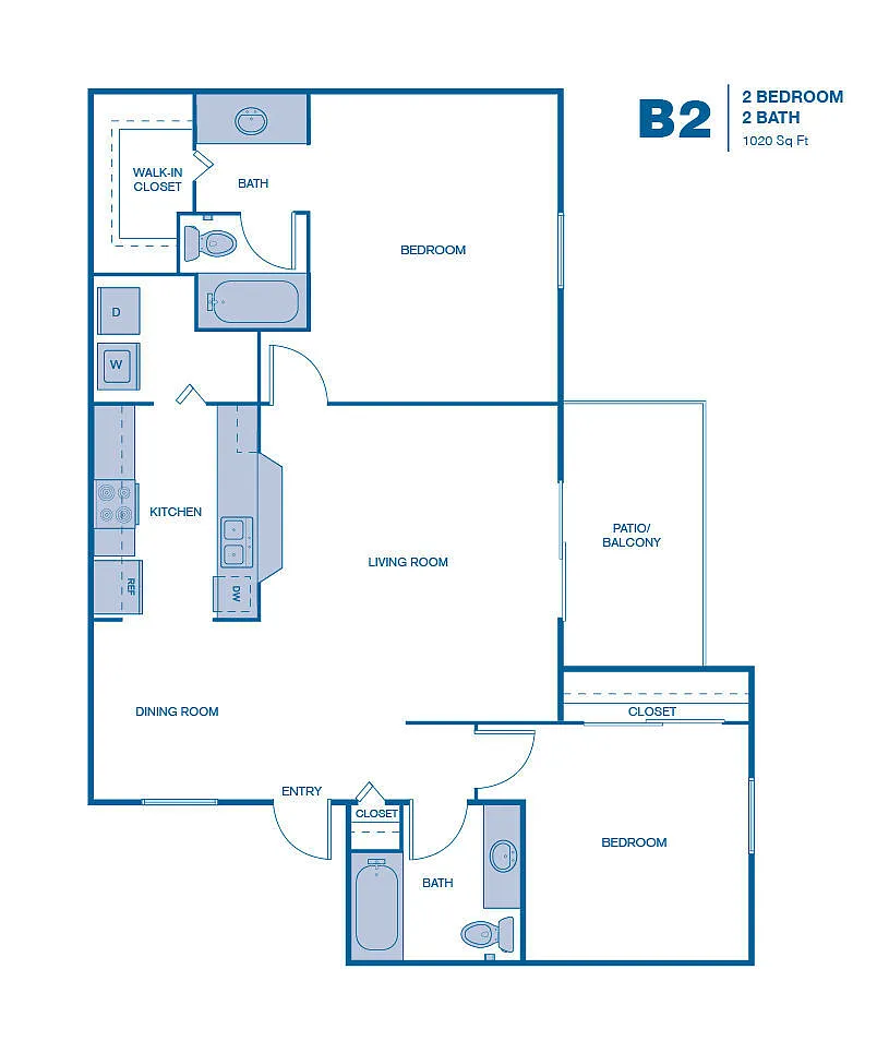Floor plan B2