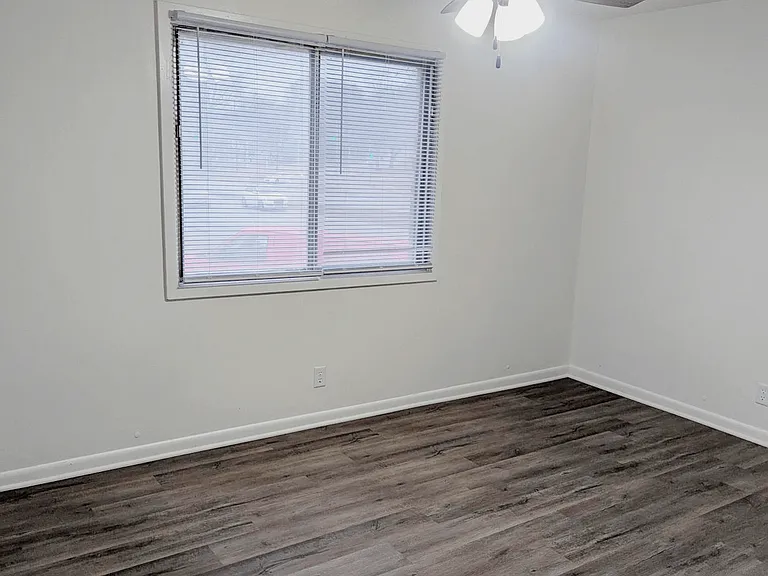 Bedroom with natural light at Northbrook Apartments