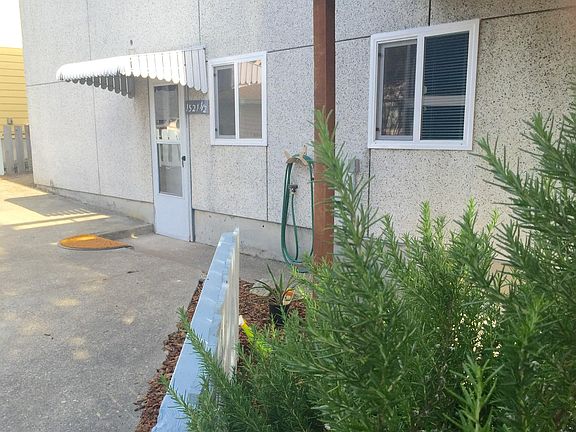 Front entrance of unit
