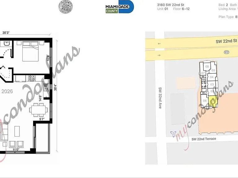3180 SW 22nd Ter #601 — Photo 17