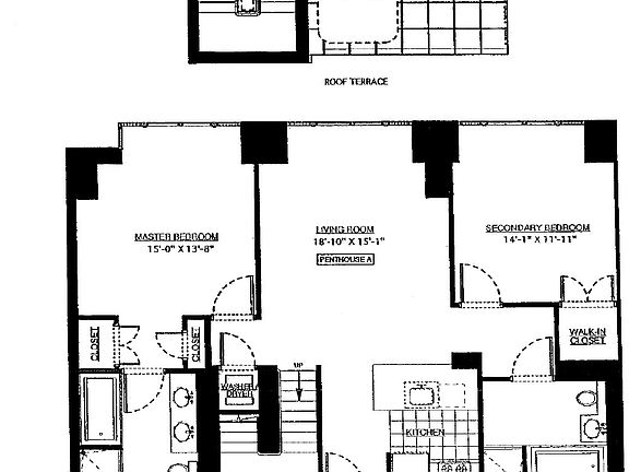 2nd image of 350 W 53rd St APT 7A