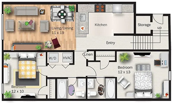 Floor plan Maple