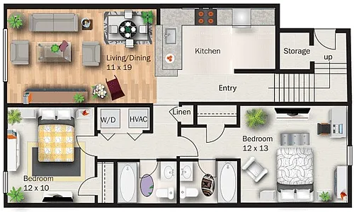 Floor plan Maple