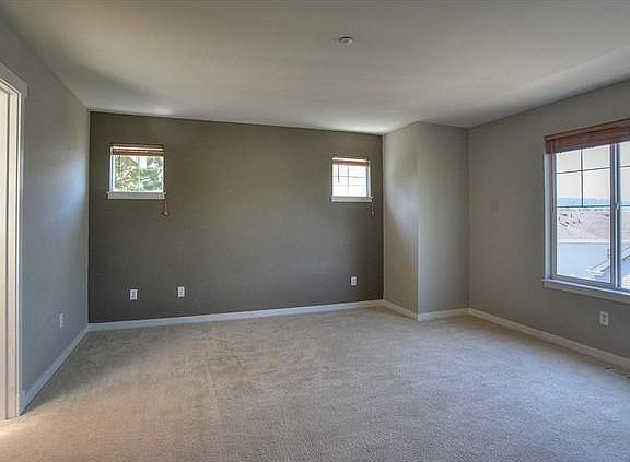 Master bedroom with a view