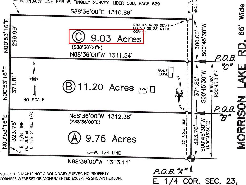 2nd image of 6286 Morrison Lake Rd Lot C