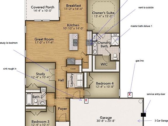 2nd image of 899 Big Cedar Dr.