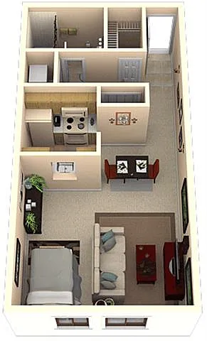 Floor plan Studio