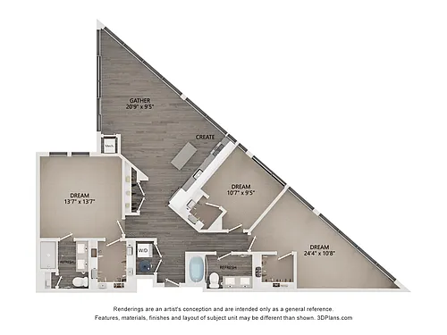 Floor plan F01