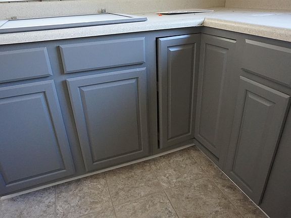 Refreshed cabinets. New counter tops.