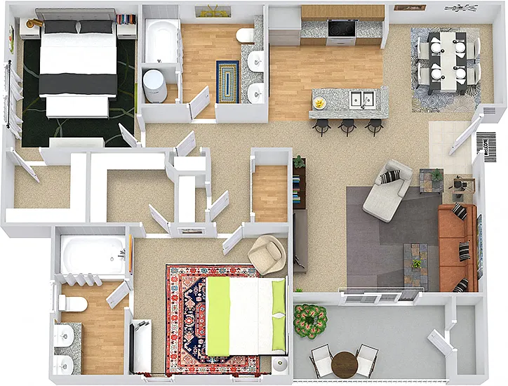 Floor plan Darby