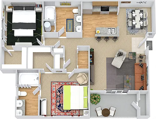 Floor plan Darby