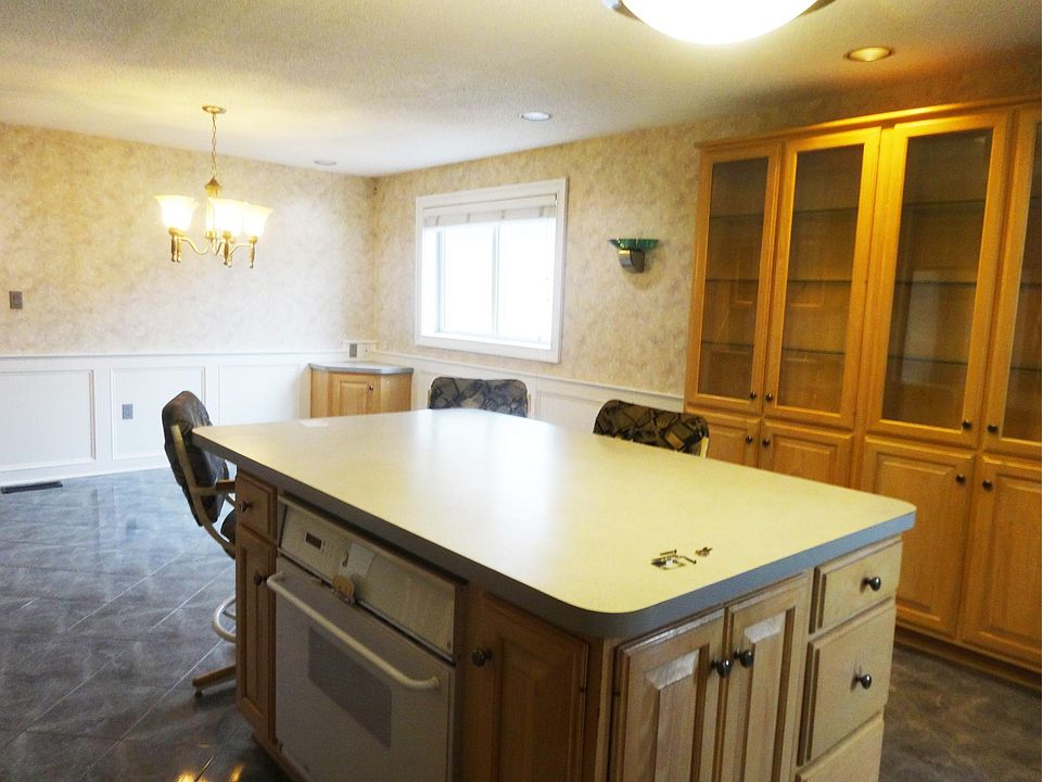 kitchen island with dining area