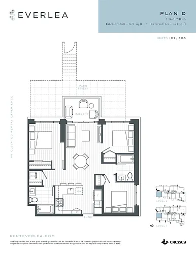Floor plan 107