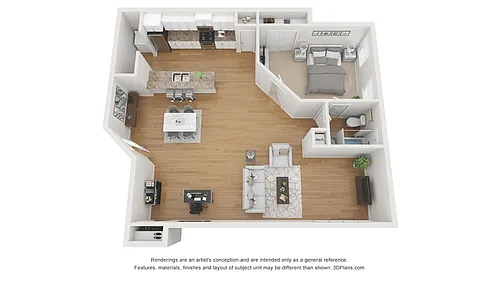 Floor plan The Chateau