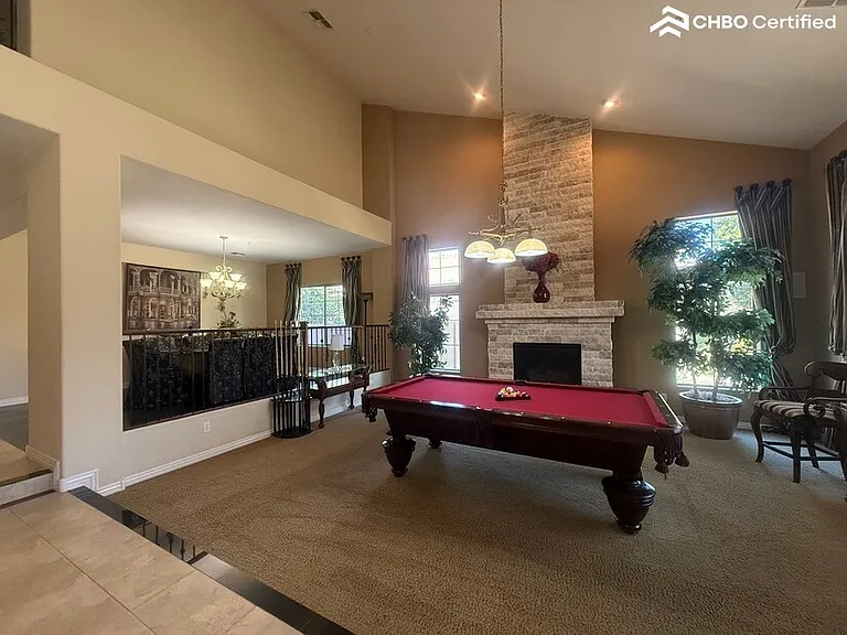 Billiard room
