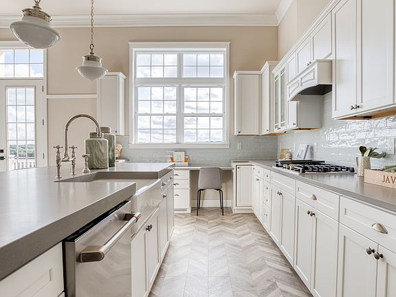 Kitchen with ample cabinet space